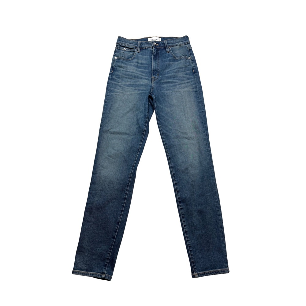 SLVRLAKE Roxy Southern Cross Slim Leg Jeans Blue High Rise Women's Size 27